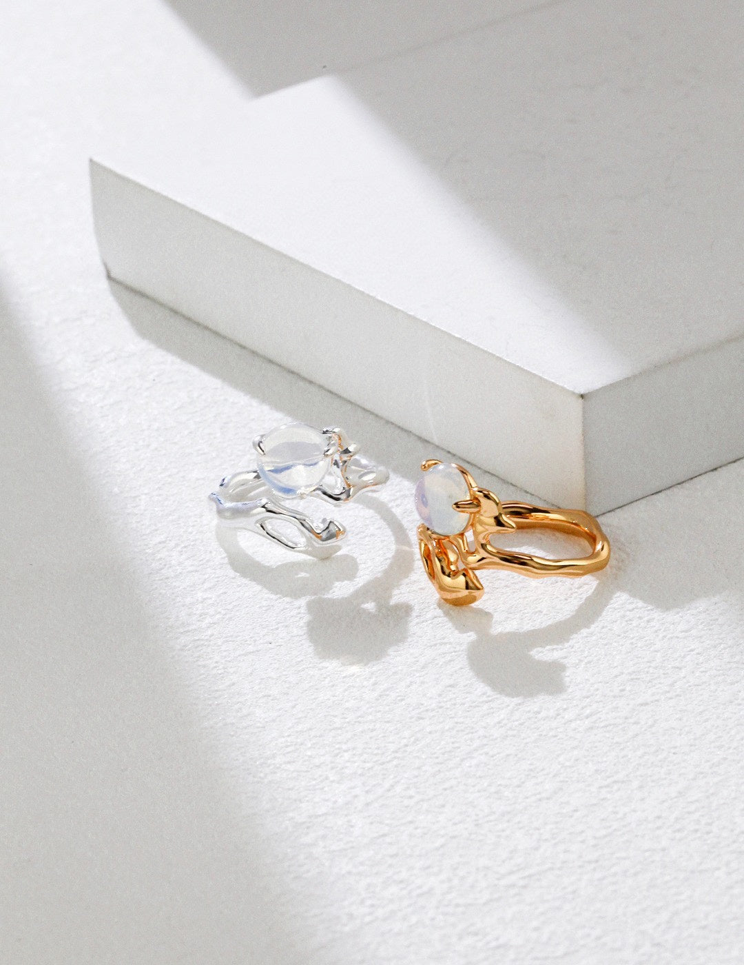 S925 Sterling Silver Opal Ring