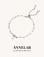 Pulsera de perlas naturales y plata de ley S925