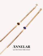 Lapis Lazuli / Tiger's Eye Bracelet