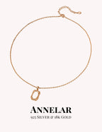 Collar con colgante minimalista texturizado en plata de ley S925