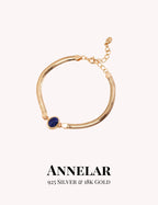 Lapis Lazuli / Tiger's Eye Bracelet
