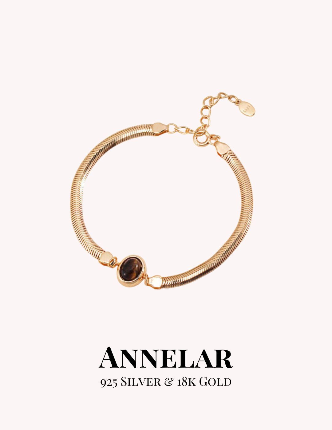 Lapis Lazuli / Tiger's Eye Bracelet