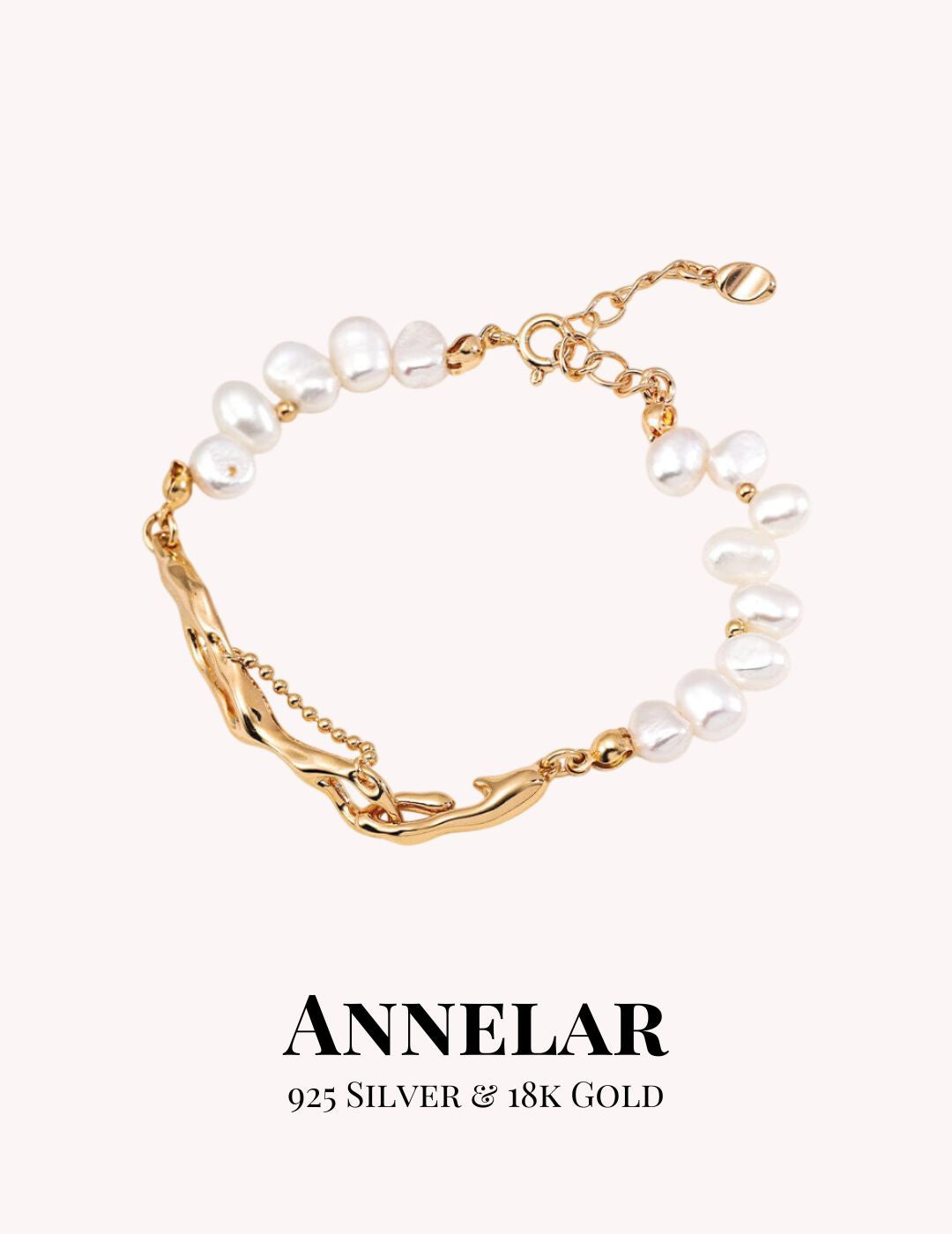 Vintage Natural Freshwater Pearl Bracelet