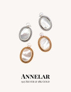 Boucles d'oreilles en perles naturelles et coquillage, argent S925