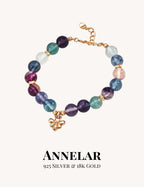 Multi-color Fluorite Bracelet