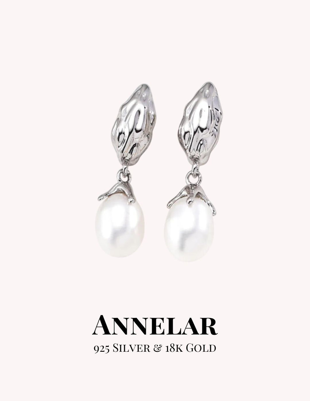 Vintage Natural Pearl Earrings