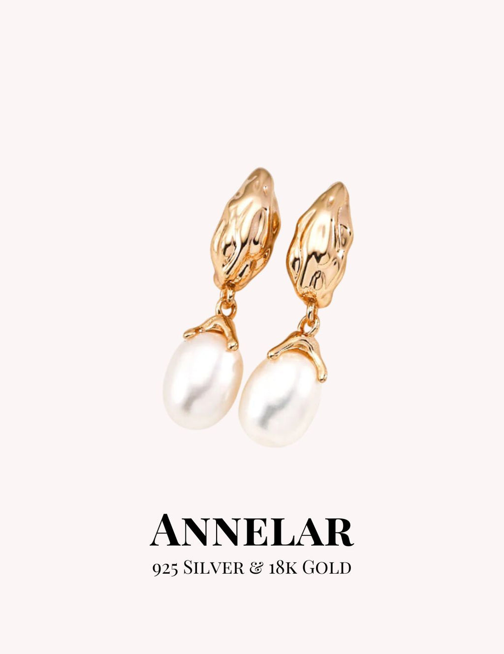 Vintage Natural Pearl Earrings