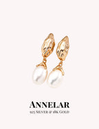 Vintage Natural Pearl Earrings
