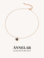 Collar de plata 925 con estrella de la suerte y amatista