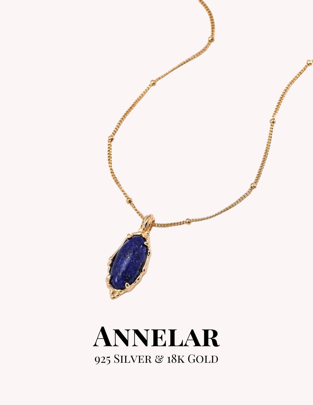 Lapis Lazuli Pendant Necklace