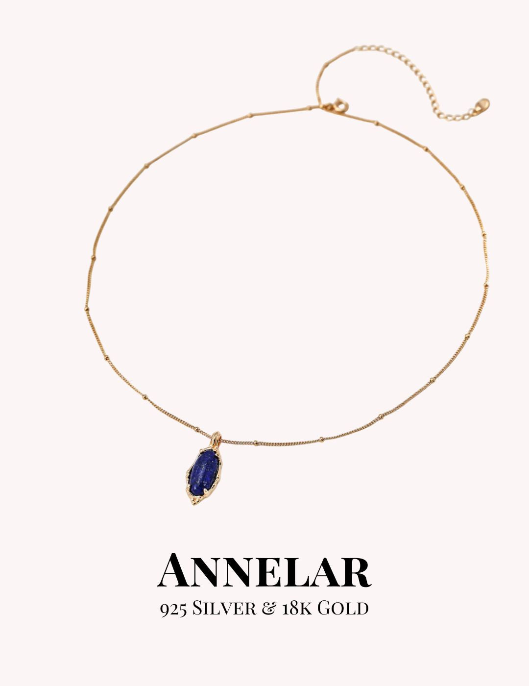 Lapis Lazuli Pendant Necklace