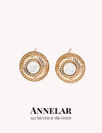 Vintage Shell Stud Earrings