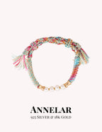 Natural Pearl Braided Adjustable Bracelet