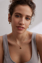Earthy Tiger Eye set elevating casual daytime outfits with nature-inspired elegance and style.
