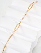 S925 Sterling Silver Designer Natural Pearl Necklace