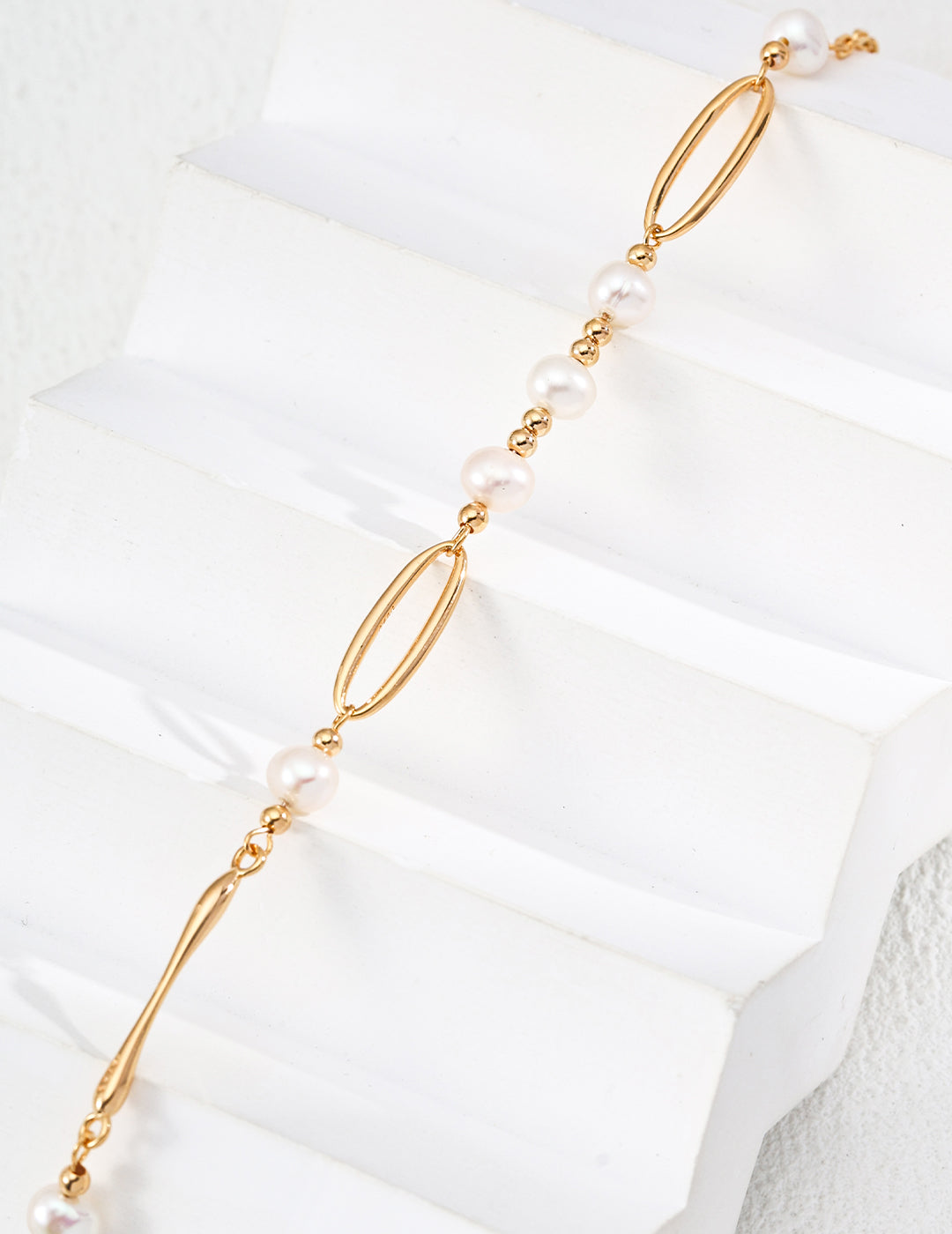 S925 Sterling Silver Designer Natural Pearl Necklace