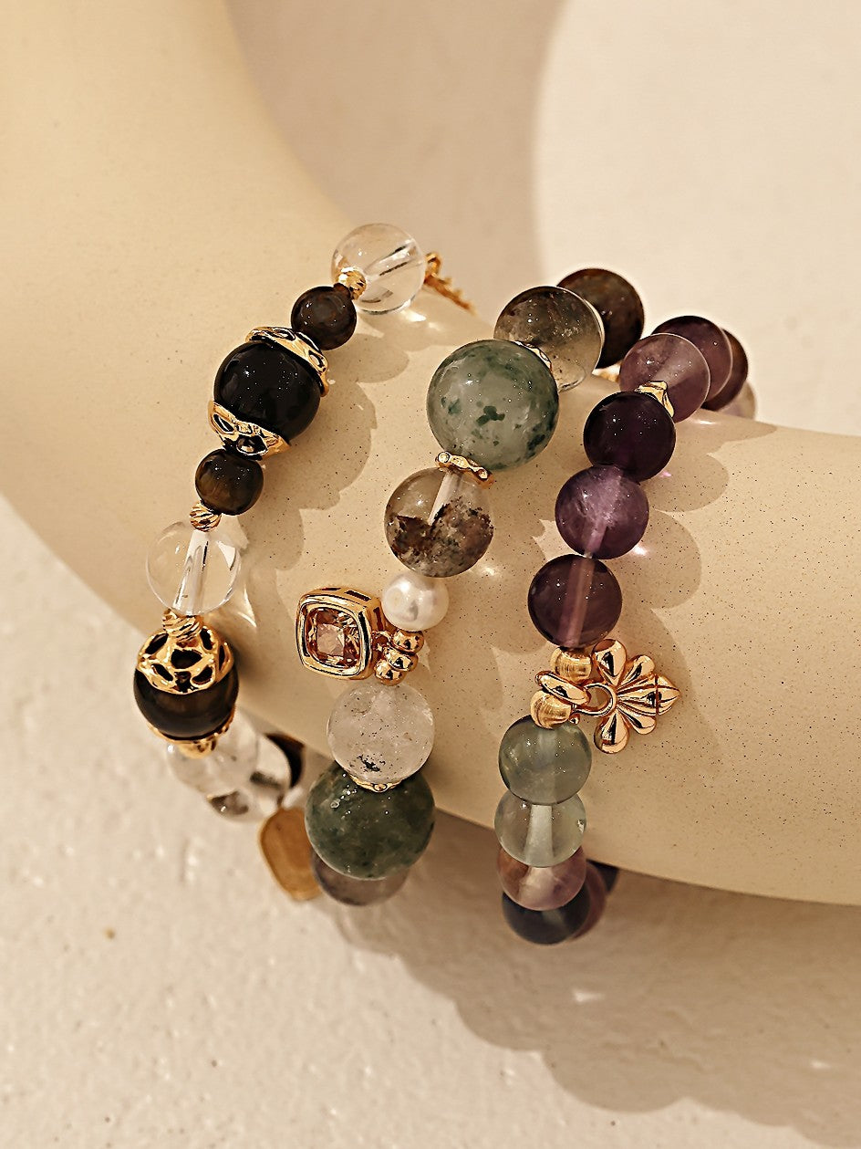 Fashion Multi-color Fluorite Bracelet