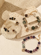 Fashion Multi-color Fluorite Bracelet