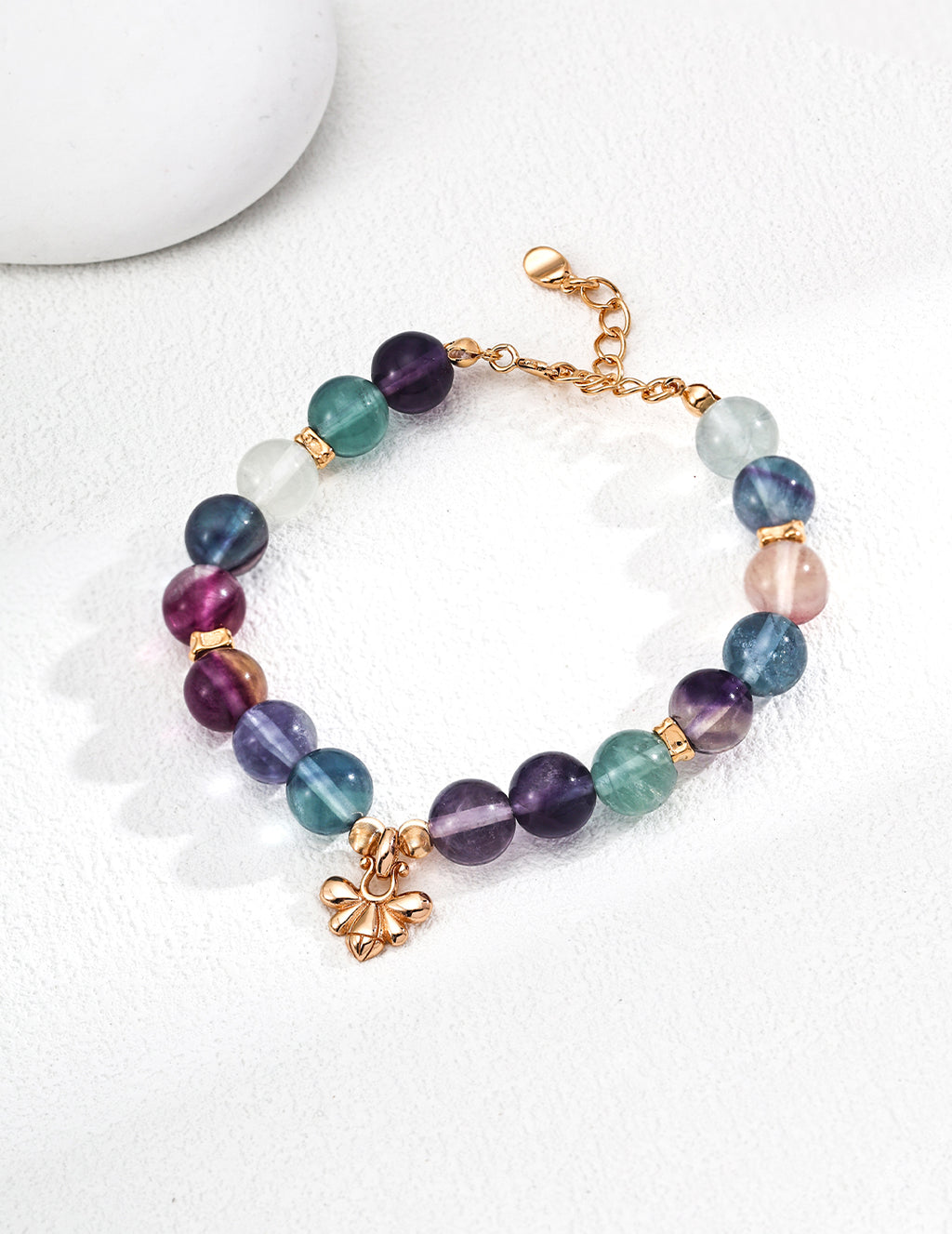 Fashion Multi-color Fluorite Bracelet
