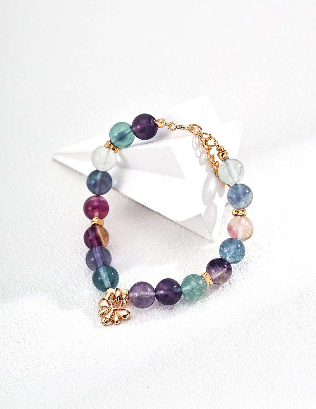 Fashion Multi-color Fluorite Bracelet