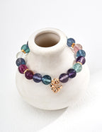 Fashion Multi-color Fluorite Bracelet