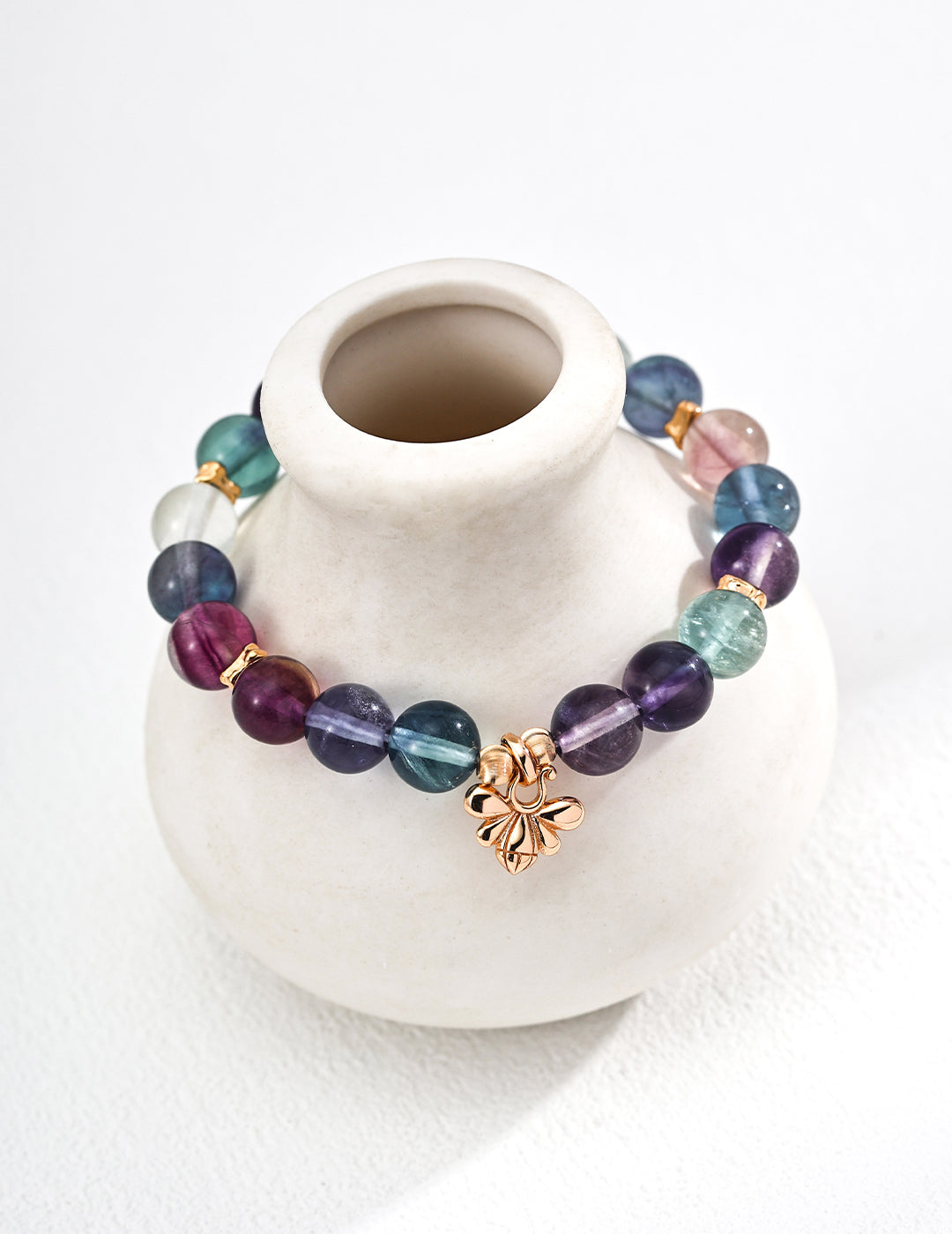 Fashion Multi-color Fluorite Bracelet