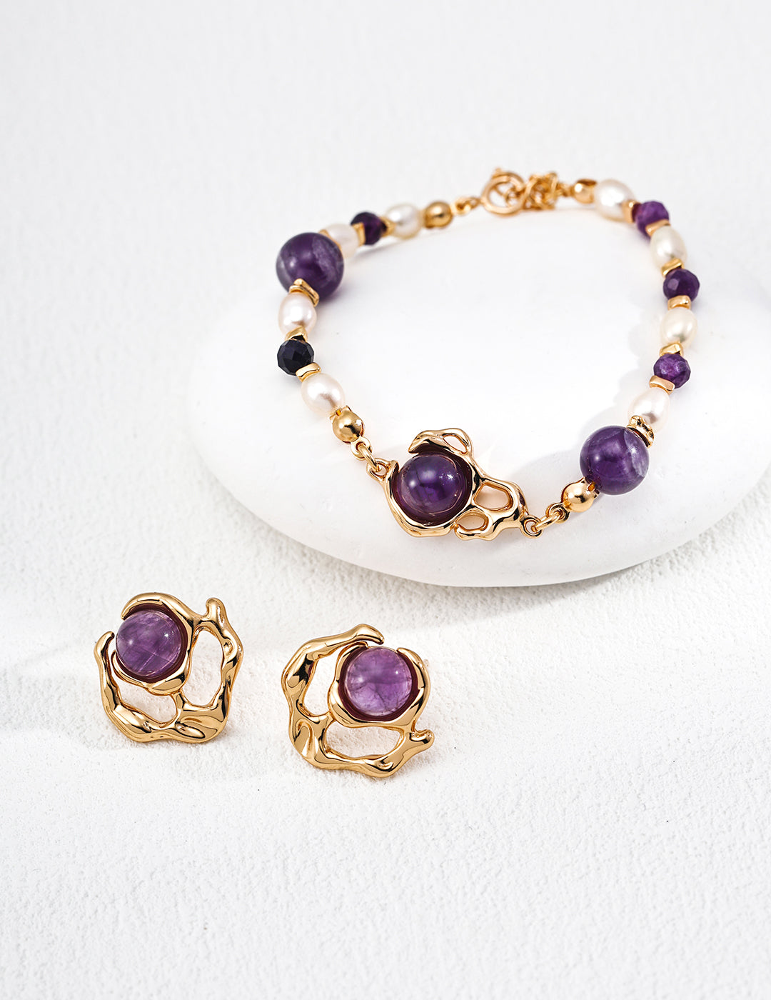 Simple & Fresh Amethyst Bracelet