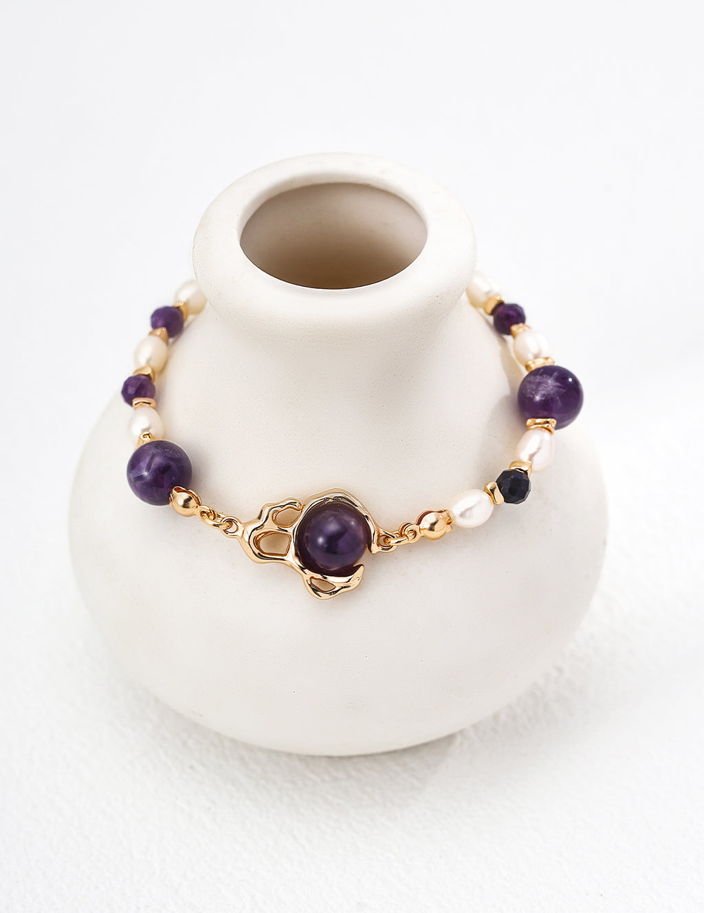 Simple & Fresh Amethyst Bracelet