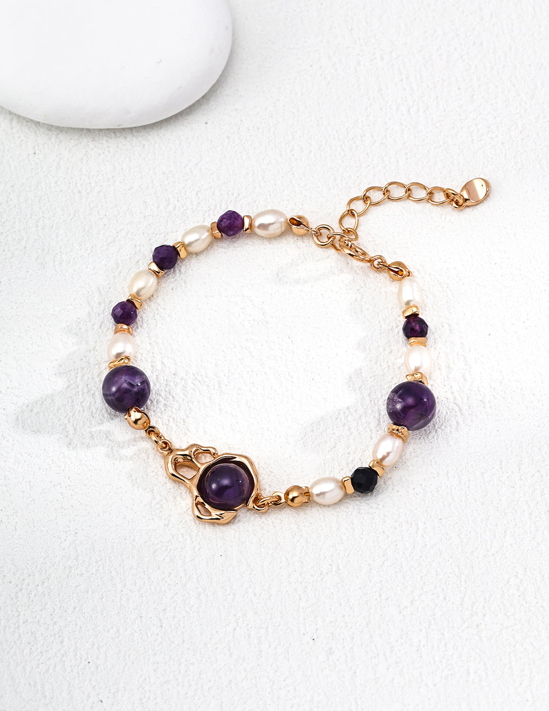 Simple & Fresh Amethyst Bracelet