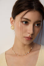 S925 Sterling Silver Designer Natural Pearl Necklace