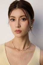 S925 Sterling Silver Designer Natural Pearl Necklace