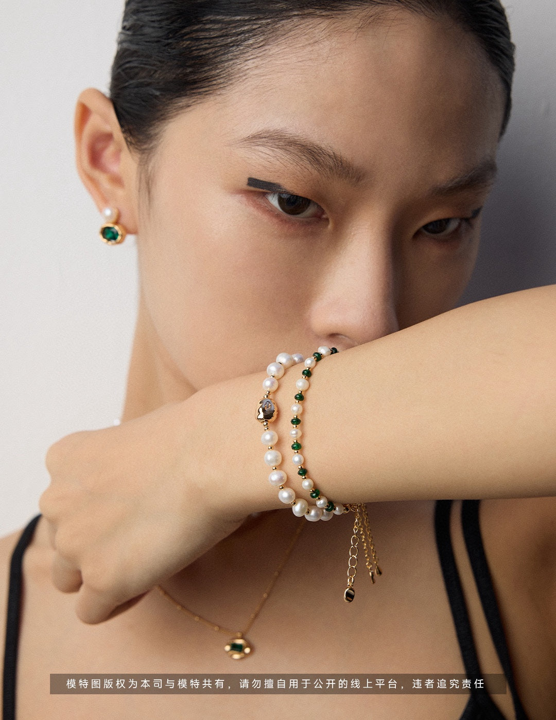 Minimalist Natural Pearl S925 Sterling Silver Bracelet