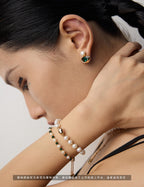 Minimalist Natural Pearl S925 Sterling Silver Bracelet