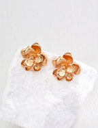 Close-up shot showing the delicate floral design and craftsmanship.