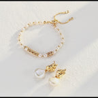 Minimalist Natural Pearl S925 Sterling Silver Bracelet