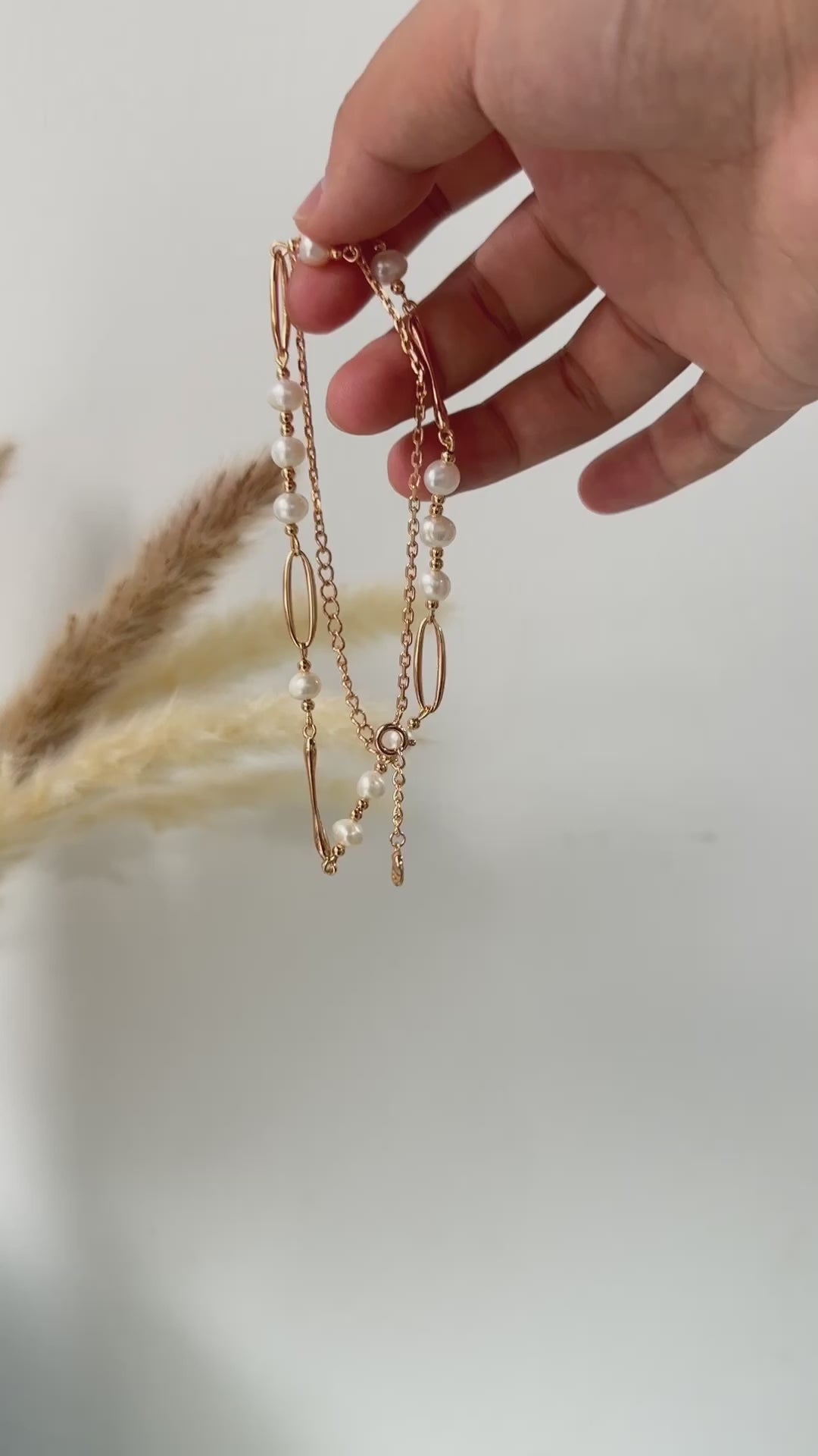 necklace shown from different model angles and poses