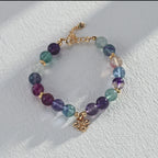 Fashion Multi-color Fluorite Bracelet