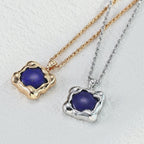 Necklace beautifully presented in open gift box ready for gifting.
