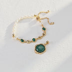 Collection of model shots showing the bracelet from different angles.