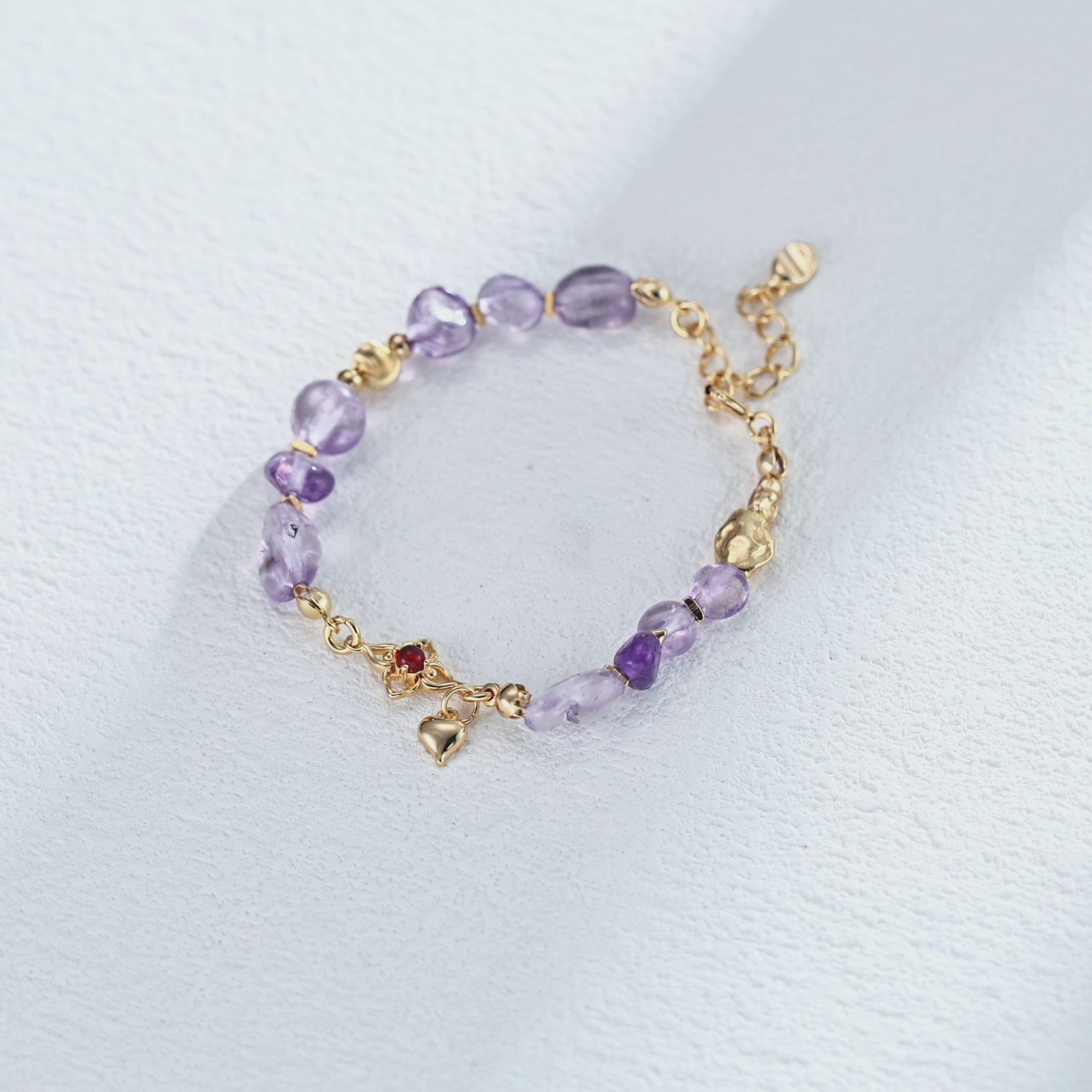 The bracelet elegantly arranged inside an open gift box, ready for gifting.