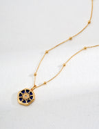 Lapis Lazuli S925 Silver Necklace