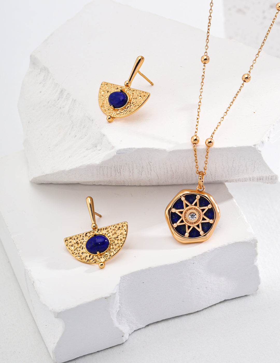 Lapis Lazuli S925 Silver Necklace