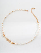 Natural Pearl S925 Silver Heart Necklace
