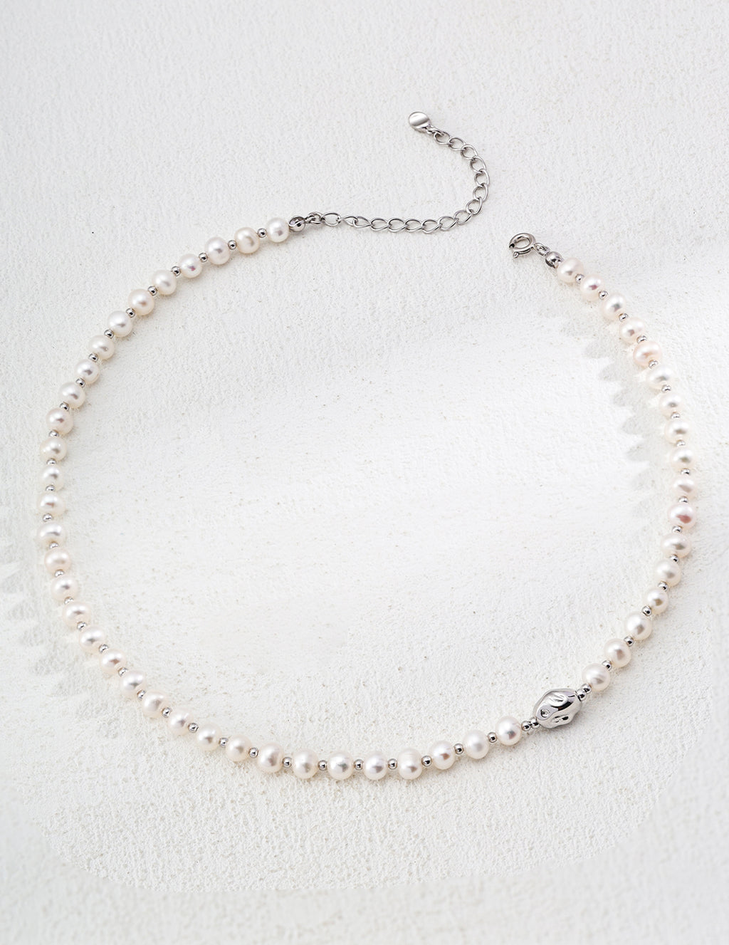 Minimalist Natural Pearl S925 Sterling Silver Bracelet