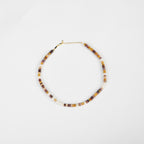 Natural Egg Opal and Pearl Beaded Necklace
