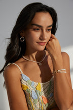 Double-layer Natural Pearl S925 Sterling Silver Bracelet