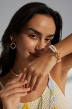 Double-layer Natural Pearl S925 Sterling Silver Bracelet